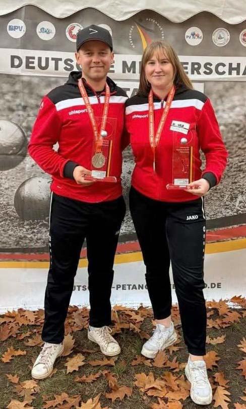 Vize Meister DM-Mixte 2026 Mercedes u. Manuel